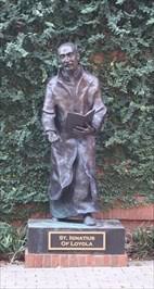 A catholic church in charlotte, nc. St Ignatius Of Loyola St Peter Catholic Church Charlotte Nc Statues Of Religious Figures On Waymarking Com
