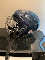 New Ccm Fl40 Senior Ice Hockey Player Helmet Cage Combo