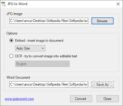 If you have the information as image and you want to be able to edit it in a text editor like ms word, then you must use a convertor to automate the work. Download Jpg To Word 1 0 0 0