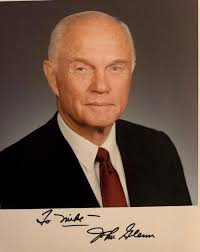 Sold at Auction: Glenn,John Signed Photo