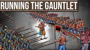 Running The Gauntlet' - One Of The Worst Forms Of Punishment In History  (Landsknecht Spiessgericht) - YouTube