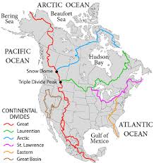 Drainage Basins Of The Principal Oceans And Seas Grey Areas Are Endorheic Basins 2748 X 1436 R Mapporn