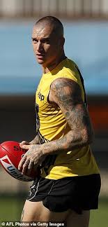 But what makes him so good? Afl Bad Boy Dustin Martin Wining And Dining Model Jessica Gomes Daily Mail Online