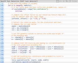 Here are some test examples on icdar2015, enjoy the beautiful text boxes! Opencv Text Detection Develop Paper