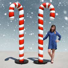 Free shipping on orders over $25 shipped by amazon. Giant Candy Cane Decor Pair 8 Ft Christmas Night Inc