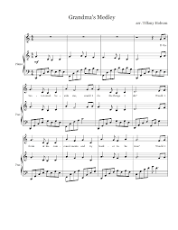 Sheet Music Picture Primary Song Medley If The Savior Stood Beside Me I Love To See The Temple I Know My Fathe Primary Songs Primary Singing Time Lds Music