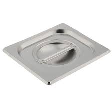 Flameer 1 6 Lid For Stainless Steel Hotel Restaurant Steam Table Pan Silver Steam Table Pans Steam Tables Hotel Restaurant