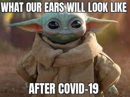Baby Yoda In 2020 Yoda Funny Yoda Meme Funny Babies