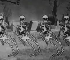 Lovethispic offers dancing skeletons pictures, photos & images, to be used on facebook, tumblr, pinterest, twitter and other websites. Dancing Skeletons Gifs Creepy Gif Cartoon Gifs Skeleton Dance