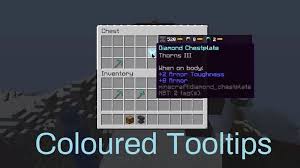 Normally, armor nullifies a lesser portion of damage from attacks that deal greater damage. Coloured Tooltips Mod For Minecraft 1 15 2 1 14 4 1 13 2 1 12 2 Minecraft Juegos