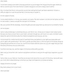 4 Heartwarming Letters To Explain Santa To Your Kids Diy Crafts