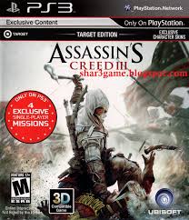 Shar3game Free Download Game Dlc Pkg Ps3 Assassin S Creed Iii All Dlc Pkg Ps3