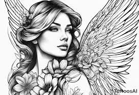 Angel Flower's Instagram, Twitter & Facebook