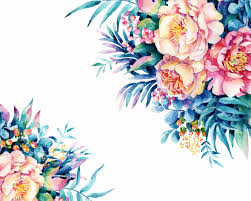 Watercolor flower wallpaper vectors (26,550). Watercolor Flower Background Wallpaper Novocom Top