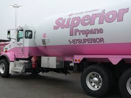 The process took 3 weeks. Superior Propane Truck Trucking For A Cure