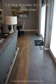 Tile To Wood Transition In Front Of Glass Doors Leading To The Back Yard Tile To Wood Transition Floor Design House Flooring