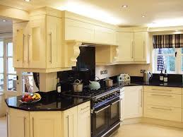 Cream Kitchen Cabinet Black Granite Countertop Cream Kitchen Cabinets Ideas Affordable Kitchen Cabinets Shaker Kitchen Cabinets Yellow Kitchen