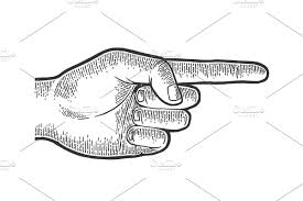 Black And White Pointer Finger Hand Pointer Index Finger Sketch How To Draw Fingers How To Draw Hands Finger Image