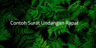 Untuk mendapatkan file contoh surat undangan rapat yang tidak diproteksi dan bebas untuk diedit, silahkan anda kunjungi situs kami. 25 Contoh Surat Undangan Rapat Paling Lengkap
