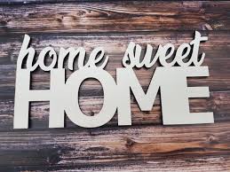 From the outside, finn juhl's house looks very simple. Mk Schoenes De Schriftzug Home Sweet Home Aus Holz