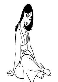 Pin En Dibujos De Mulan