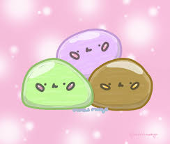 Ice Cream Mochi Mochi Purple Potatoes Ice Cream