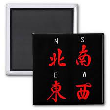 Mahjong Winds Honor Suit North South East West C Magnet Zazzle Com In 2022 East West East North South