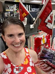 Cheering for the Chiefs