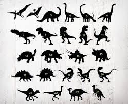 Download 24 Dinosaur Svg Bundle Dinosaur Clipart Pack Jurassic Etsy Dinosaur Silhouette Clip Art Poster Prints PSD Mockup Templates