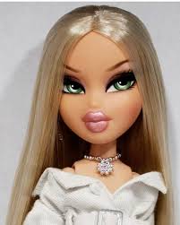 Pin By Hana Suljevic On Meeeeeow In 2020 Black Bratz Doll Brat Doll Blonde Hair Green Eyes