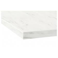 36'' h x 50'' w x 28'' d. Ekbacken Countertop For Kitchen Island White Marble Effect Laminate 74x42x11 8 188x107x3 Cm Ikea