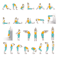 You can warm up with a yang yoga sequence (such as taoist vinyasa or sun salutations) before starting this yin yoga practice. Magic 10 Jivamukti Sequence Yoga Magic 10 Jivamukti Vinyasa Yoga Sequences Benefits Variations And Sanskrit Pronunciation Tummee Com