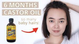 Is this the season of babies or what? Castor Oil 6 Months Update Baby Hairs Adding Rosemary Oil Youtube