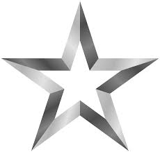 Silver Star Transparent Png Clip Art Image Star Clipart Star Background Silver Stars