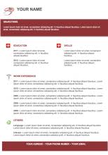 Free Resume templates to Download | Examples Of Resumes