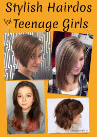 40 Most Stylish Hairdos For Teenage Girls Teenage Girl Hairstyles Teenage Girl Haircuts Hairdo