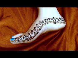 Mehendi Feet Border Design New Mehndi Foot Designs Henna Design By Fankaara Diaries Youtu Henna Designs Feet Mehandi Designs Latest Henna Designs Hand