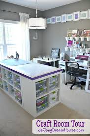 I've done 2 other posts on my sewing room in the past. My New Improved Craft Room Sewing Room Organization Sewing Room Design Craft Room Storage