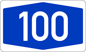 You can't do %100 because out of 100 100 doesn't make sense. Bundesautobahn 100 Wikipedia