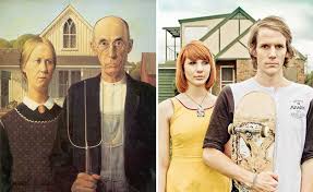 20 Modern Remakes Of Famous Paintings American Gothic Classic Artwork Selling Art Online