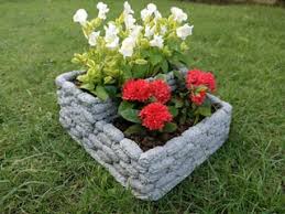Leave the planter alone for at least another 2 weeks, if not 3, so it can really set in its shape. Diy Textured Cement Styrofoam Planter 12 Steps With Pictures Instructables