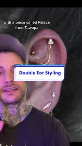 Double Ear Styling Ideas for Piercing Enthusiasts