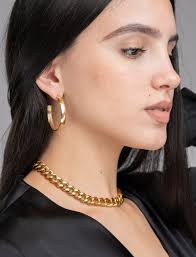 Flat Gold Hoop Earrings| Large Hoop Earrings|wide Hoop Earrings| 42mm,30mm  Flat Hoop| Gold Hoop Earrings|gift for Her| Minimalist Jewelry|