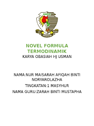Maybe you would like to learn more about one of these? Novel Formula Termodinamik Tingkatan 1 Maisarah