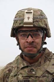 A U.S. Army Staff Sgt. Kenneth Jackson of the 173rd