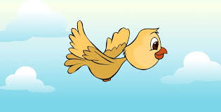 Flying Bird In The Sky Birds In The Sky Birds Flying Animation