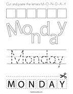 Months of the year worksheets. Days Of The Week Coloring Pages Twisty Noodle