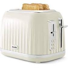 Breville Vtt748 Toaster Plastic Vanilla Cream Toaster Kitchen Cookware Breville