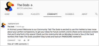 How to get community tab on youtube. How To Use The Youtube Community Tab To Engage Subscribers Social Media Examiner