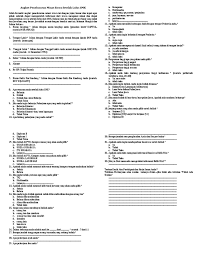 Kamu yang punya ortu kaya belum tentu juga senang melanjutkan kuliah. Angket Penelusuran Minat Siswa Setelah Lulus Smk